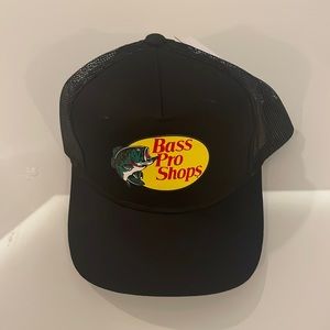 Bass Pro Shops | Snap Back Hat | Black | Brand New with Tag
